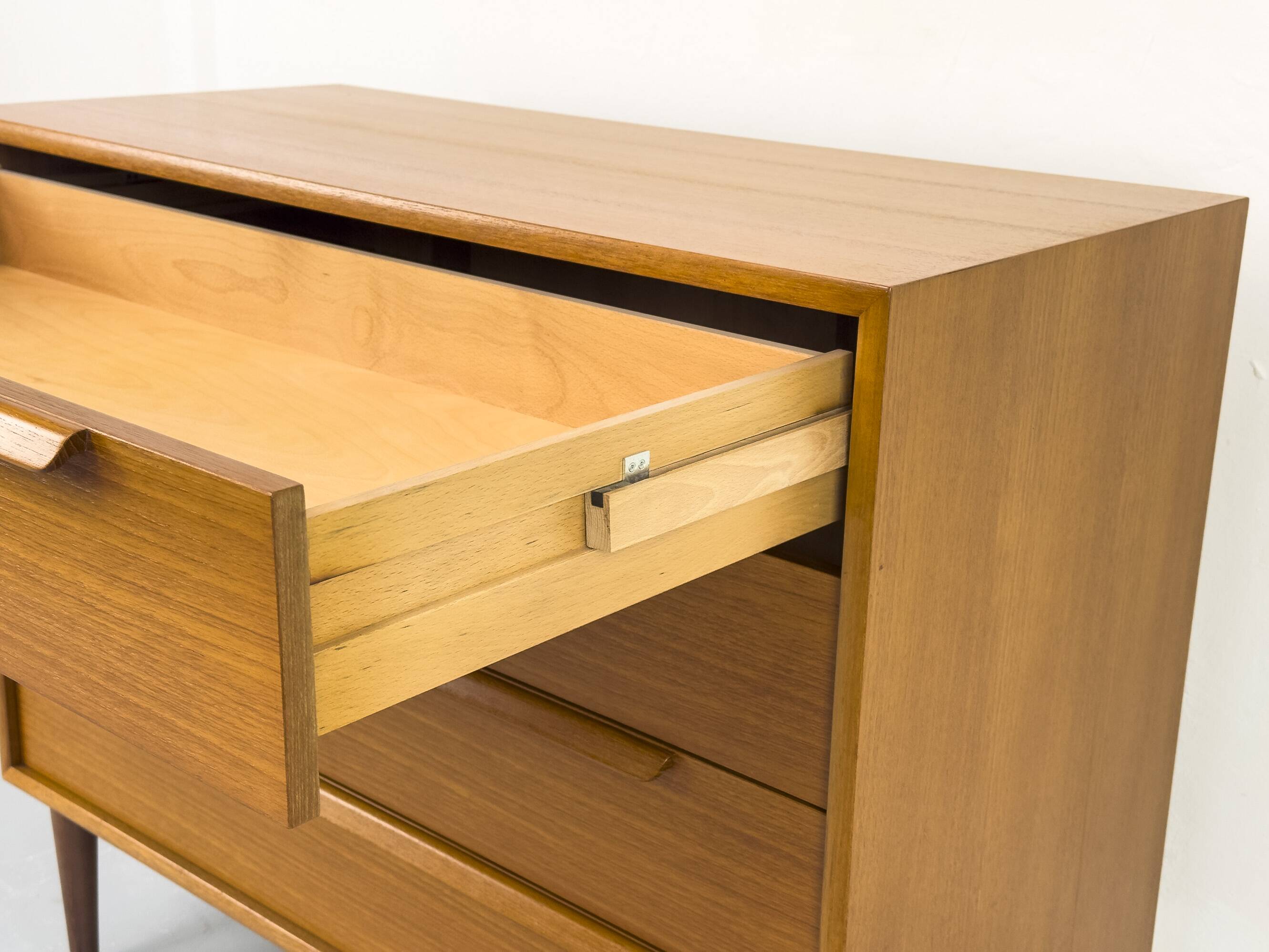 Teak chest of drawers from WK Möbel, 1960s
