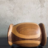 Wooden vase 70s
