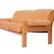 Norwegian modern ekornes teak & leather 3 seater sofa, model montana, 1970’s