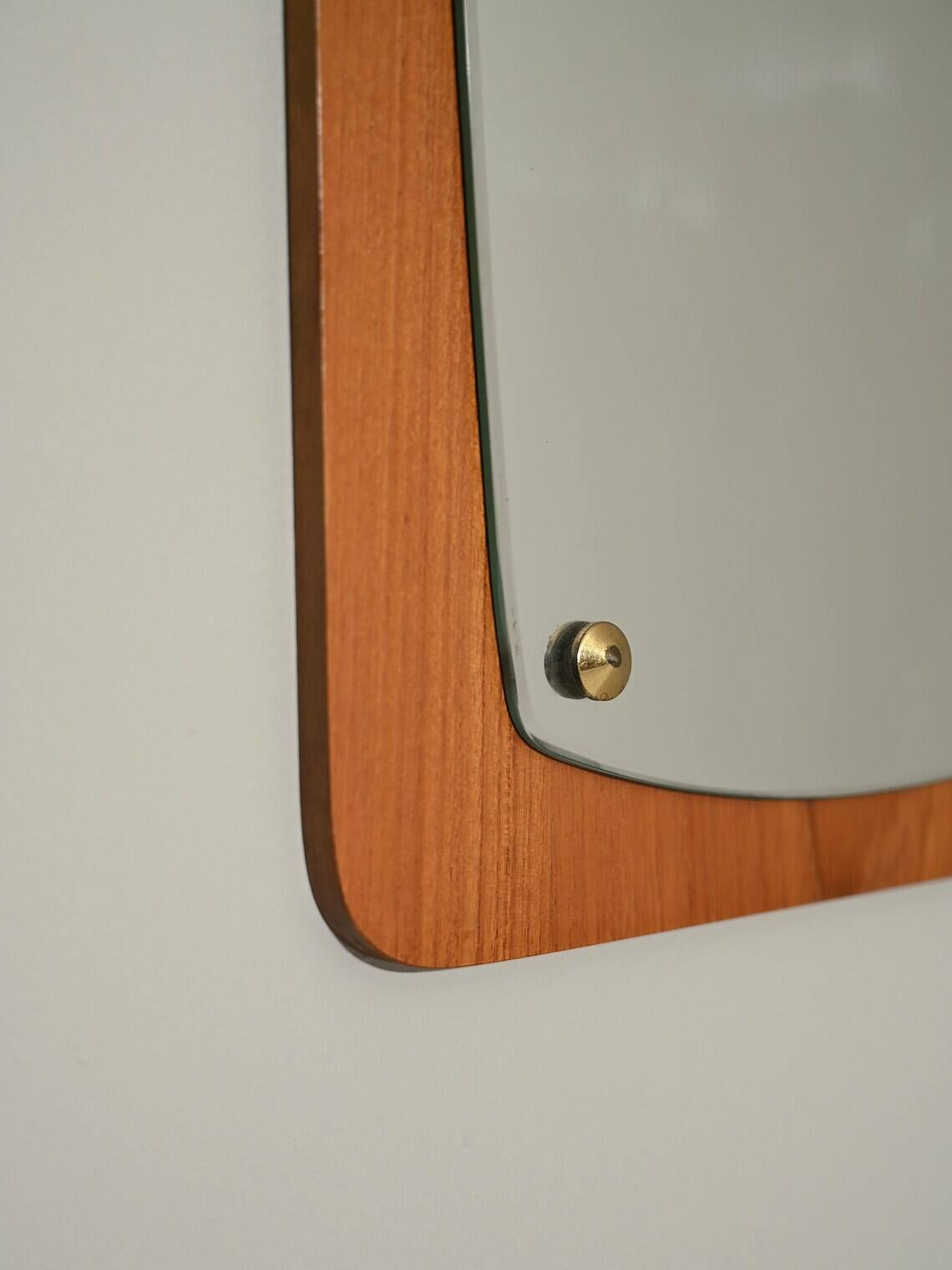 Scandinavian vintage mirror signed Fröseker