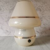 Mushroom lamp bordered gold