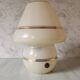 Mushroom lamp bordered gold