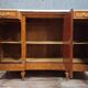 Sideboard in burl and marble – Transition Louis XV / Louis XVI
