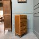 Commode vintage à 5 tiroirs (rénovée)
