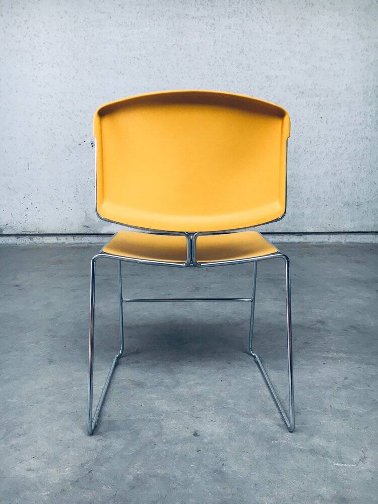 Max Stacker Conference & Office Chairs by Steelcase Strafor, 1980s, Set of 8