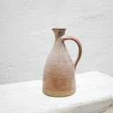 Carafe vintage en grès par roger jacques, saint amand