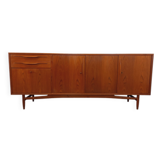 Vintage Swiss Teak Scandinavian style sideboard in teak from the 60s