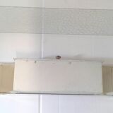 Vintage metal bathroom shelf