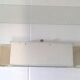 Vintage metal bathroom shelf