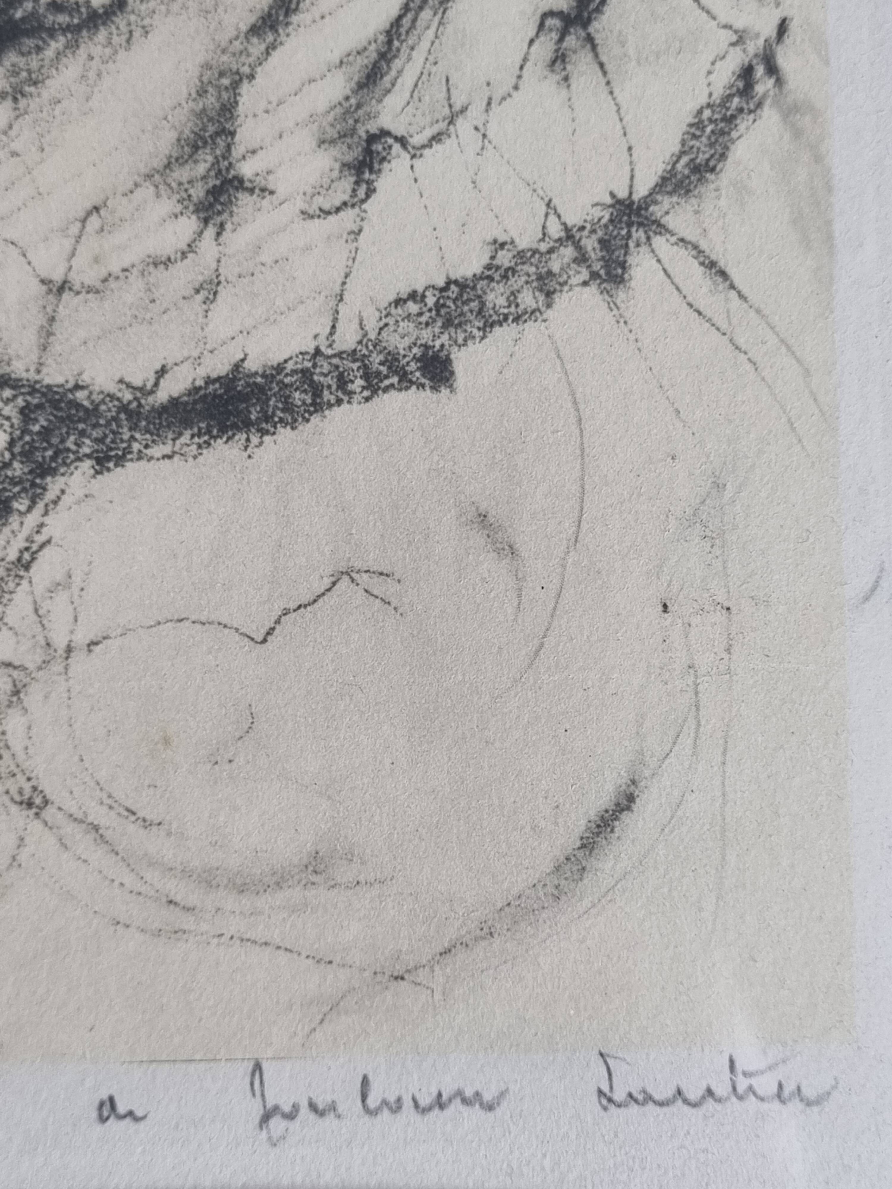 Numbered lithograph after Toulouse-Lautrec - "Panel Work Through a Hoop", 1952