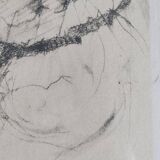 Numbered lithograph after Toulouse-Lautrec - "Panel Work Through a Hoop", 1952