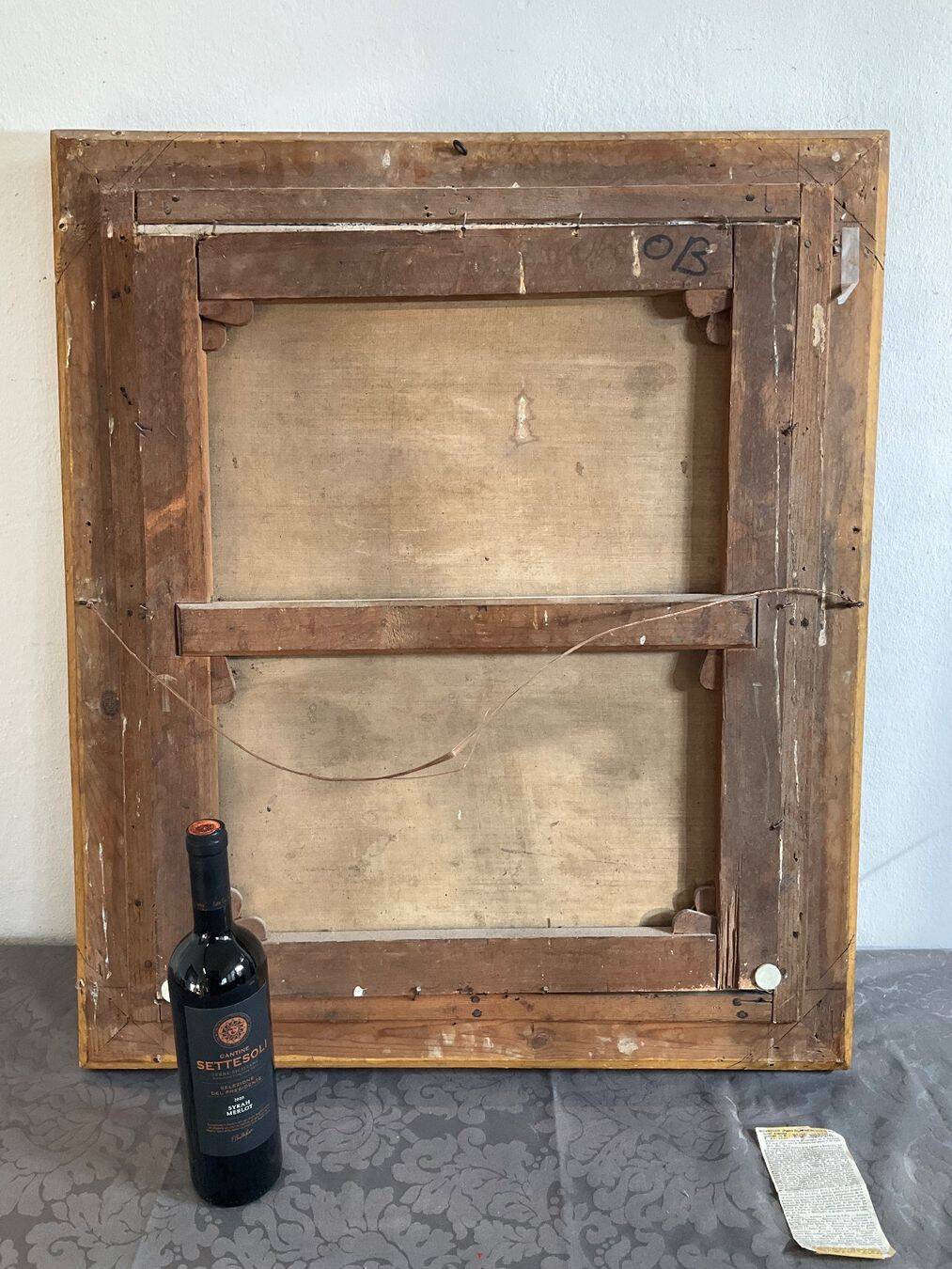 Period portrait signed Raymond Auguste Quinsac Monvoisin 1794-1870