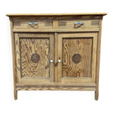 Petit buffet bas en pitchpin aérogommé