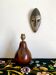 Wood lamp, fabric cable 2M, lampshade