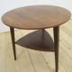 Table basse ronde en palissandre, Danemark 1960