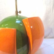 Vintage lamp "Laurence" ball format by François Chatain for Roche Bobois - 80s