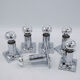 Set of six wall lamps space age design 1970