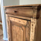 Raw wood sideboard