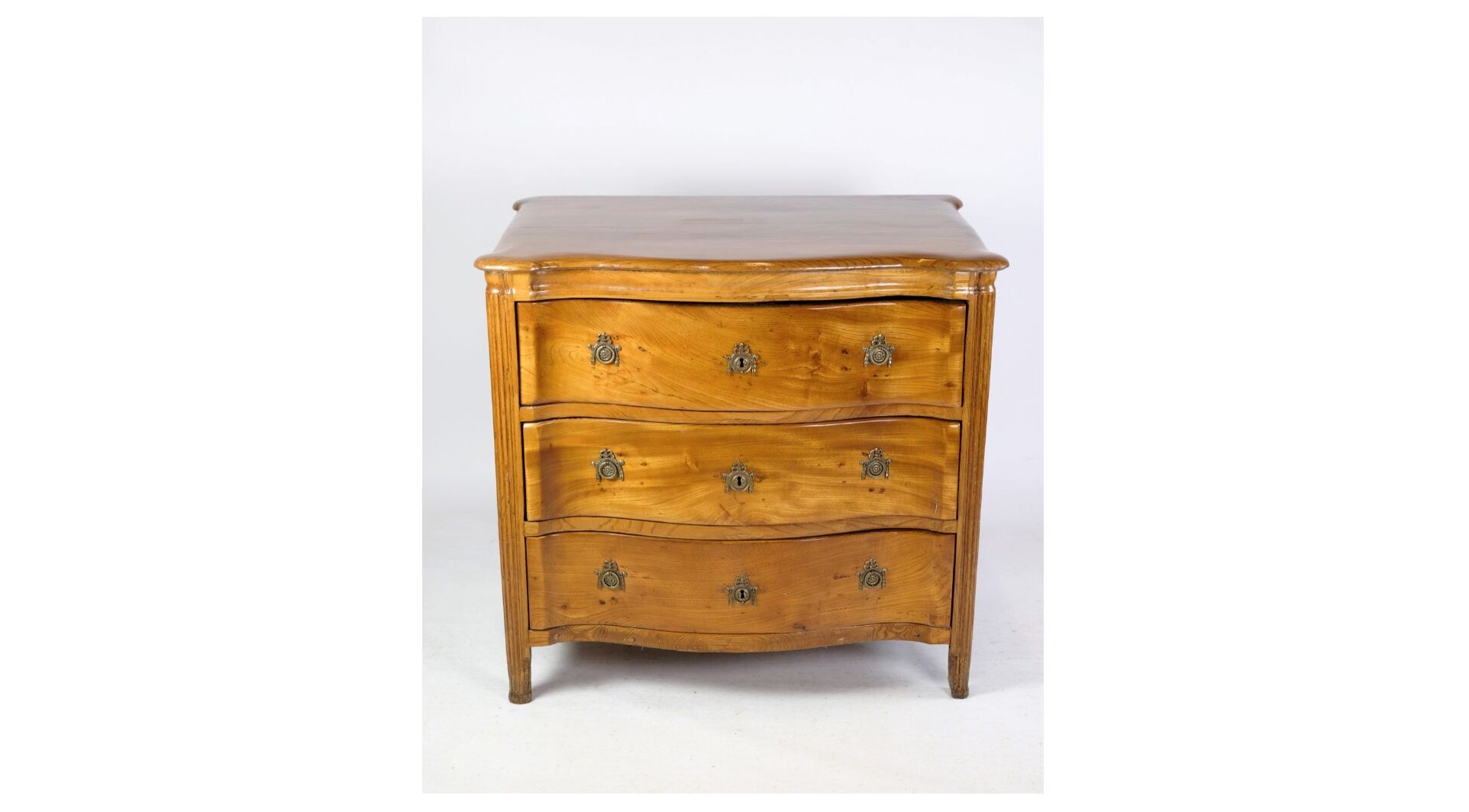 Louise Seize Chest of Drawers in Elm Wood from Copenhagen