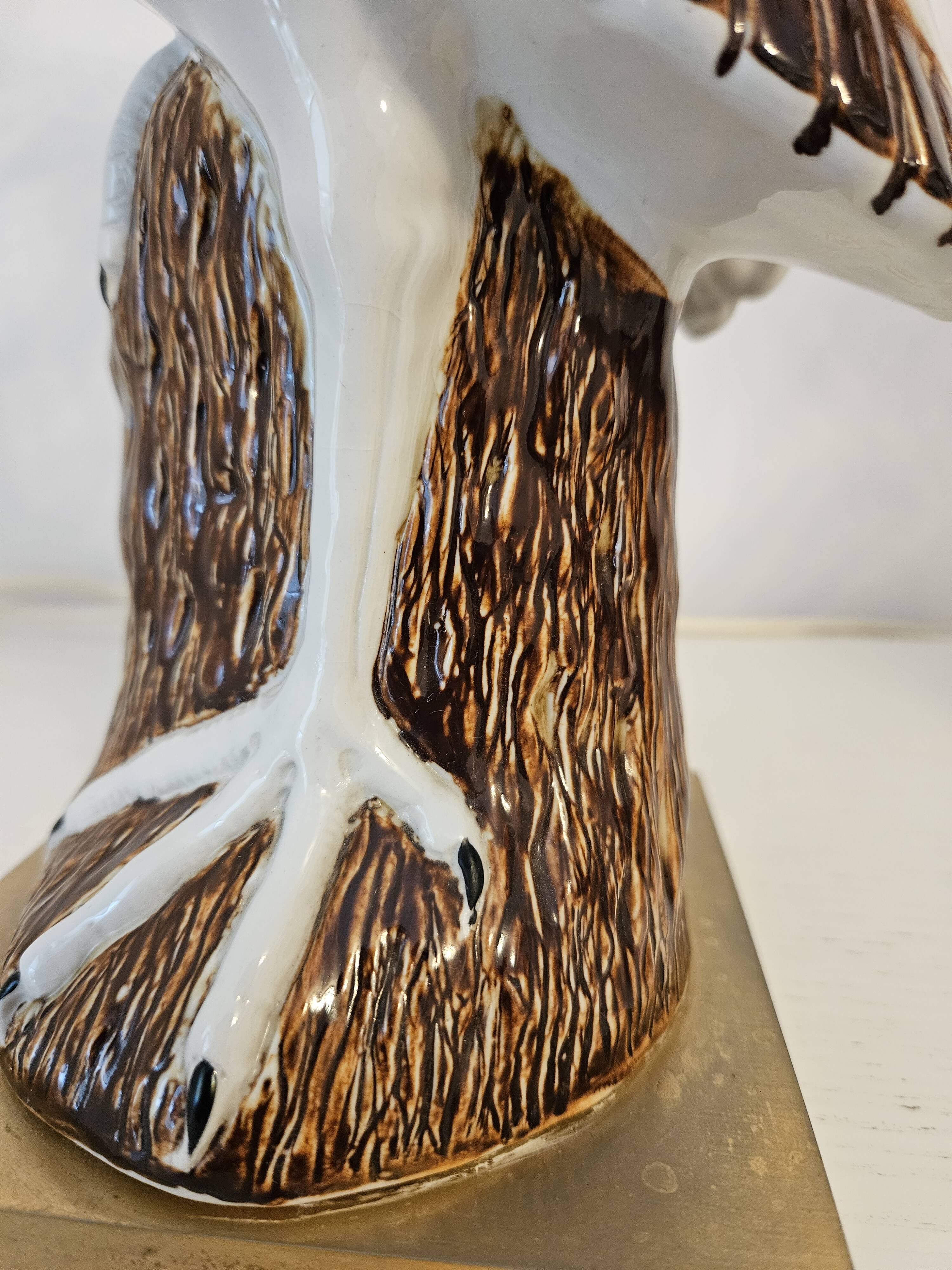 Lamps/vintage, a pair of unique mangani lamps, italy, 1960s/1970s.