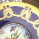 A Golse art porcelain dish