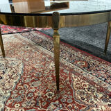 Empire style coffee table in solid bronze