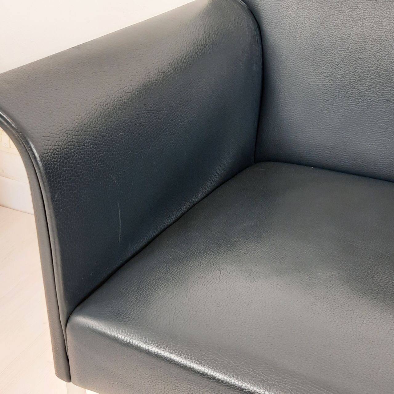 Quatre fauteuils de Matteo Grassi cuir années 1990/2000