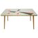 Table de conférence Mid-Century Modern en mosaïque, Allemagne, années 1960