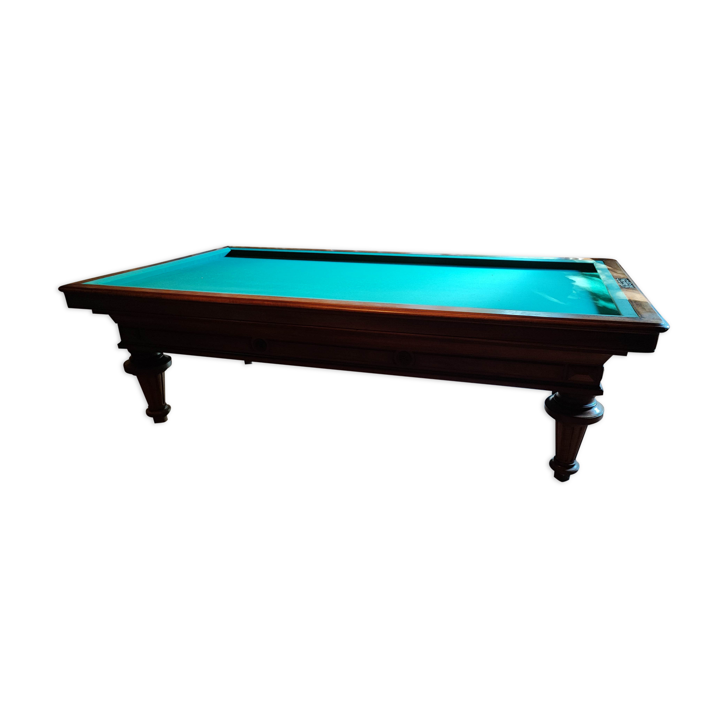 French billiards "Hénin Ainé" with all its accessories