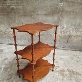 Antique etagère brocante side table plant table