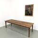 Farm table with tapered legs, L 260 cm
