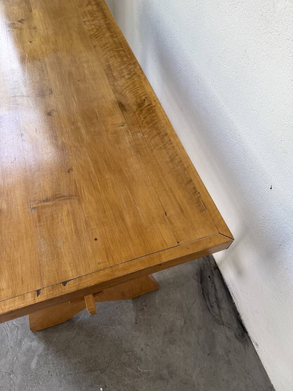 1950s beech mountain furniture table
