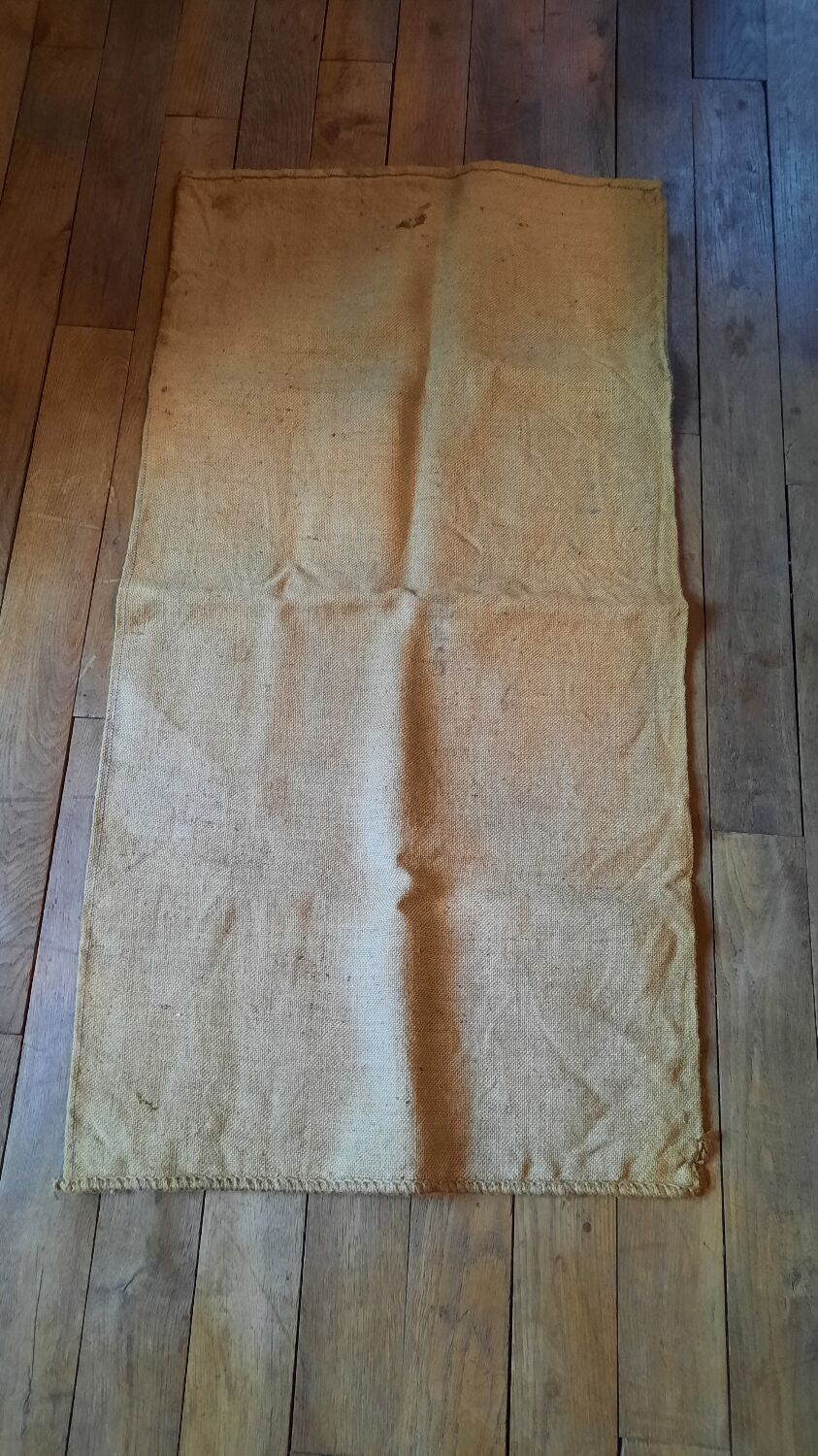 Set of 5 bags in burlap potash from Alsace