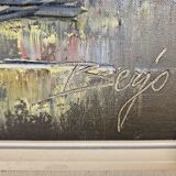 Tableau peinture nature morte, 1970