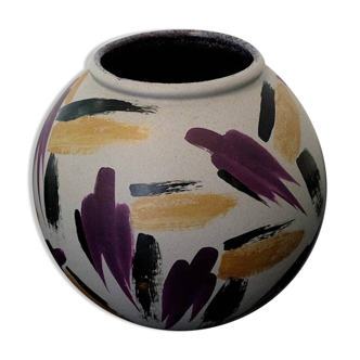 Vase vintage Scheurich Keramik Allemagne années 1980