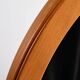 Beech framed mirror by Aksel Kjersgaard