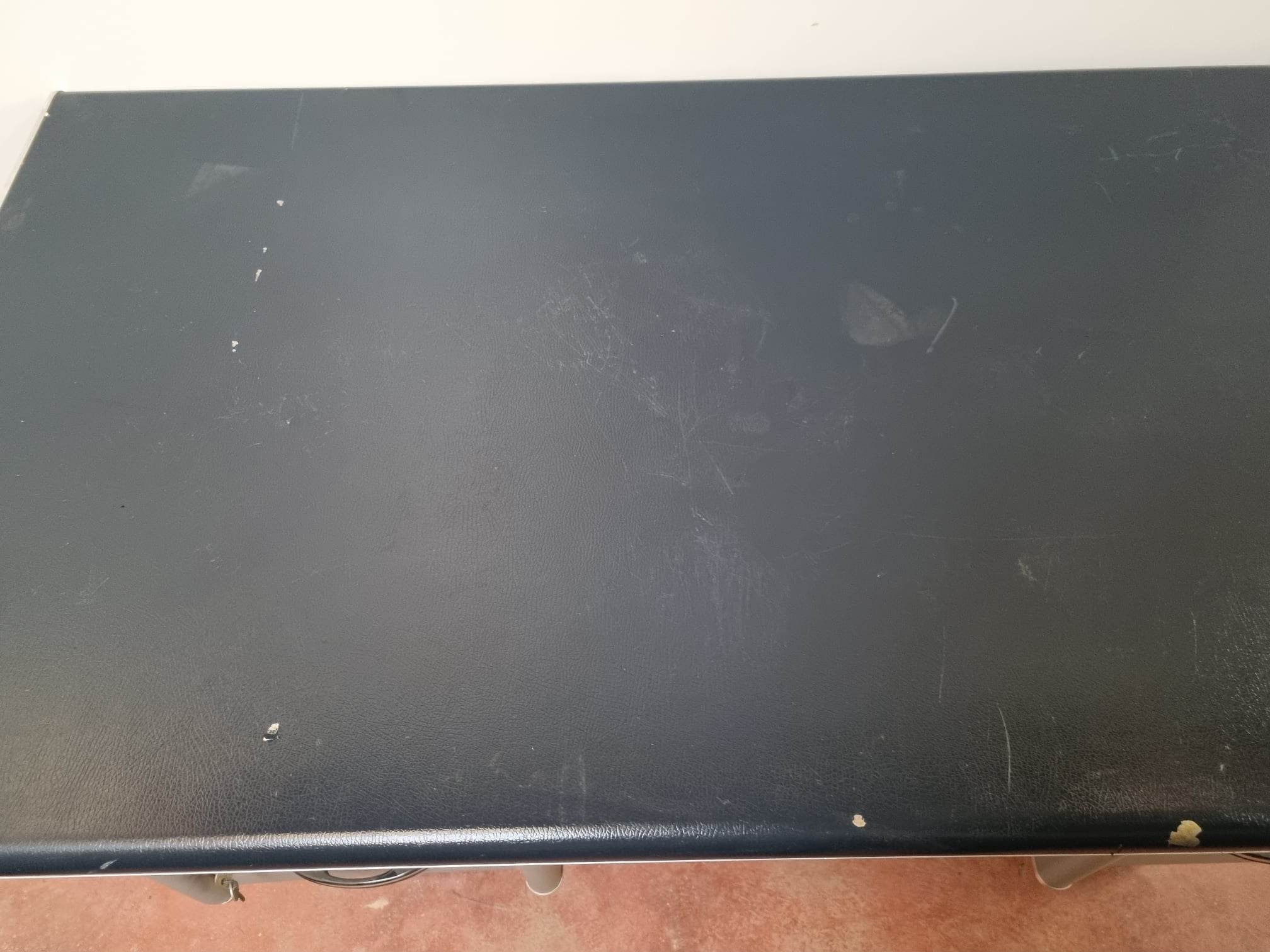 Metal industrial desk