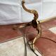Tripod floor lamp in brass circa 1960s-1970s Dimension: height -168cm- width -38cm-