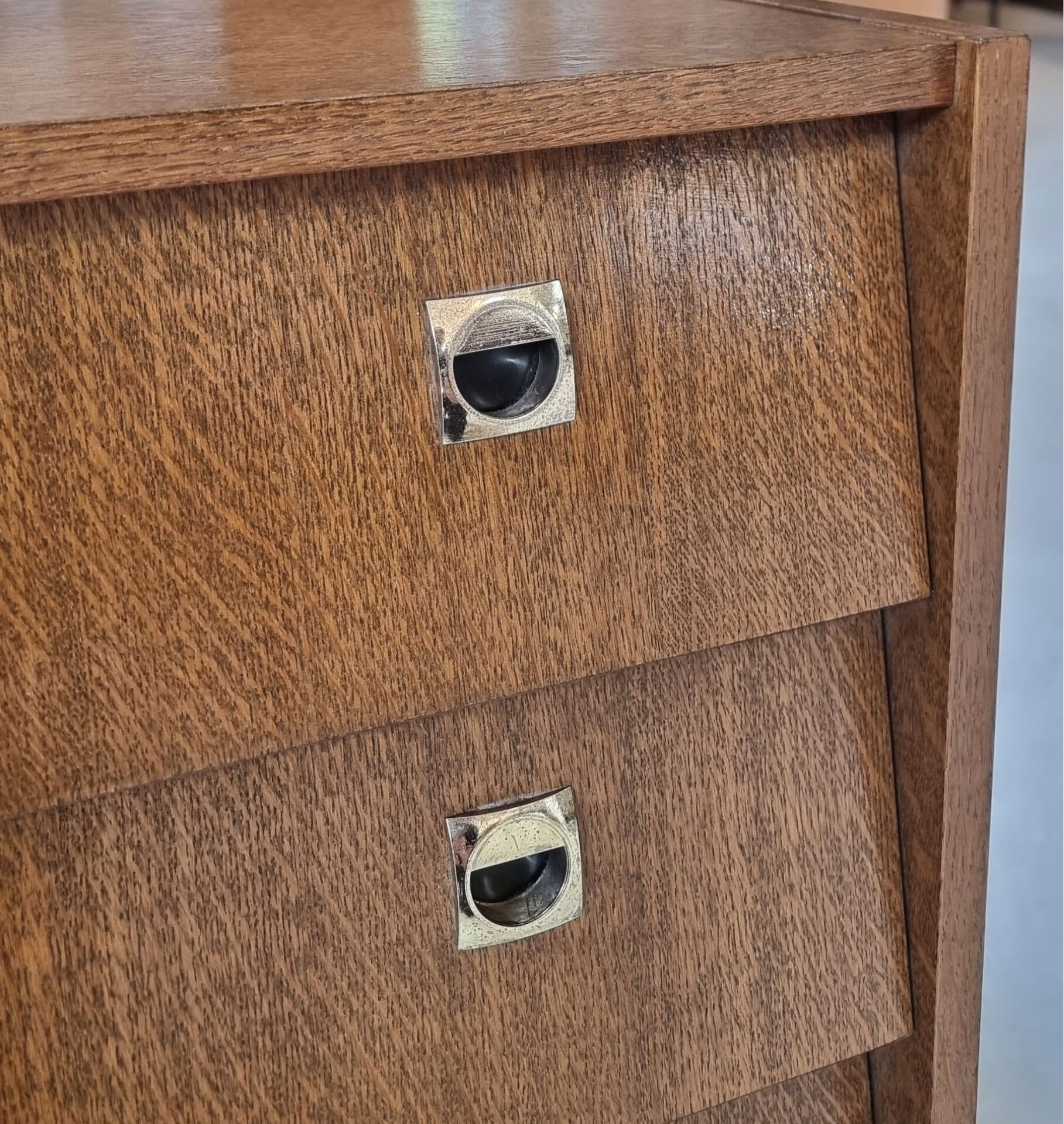 Mid-century shoe cabinet