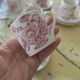 Vintage Coffee Set - 6 Cups and 6 Saucers - Crown Devon Brand