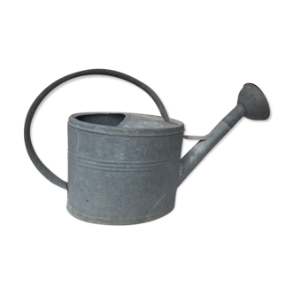Zinc watering can with iron apple