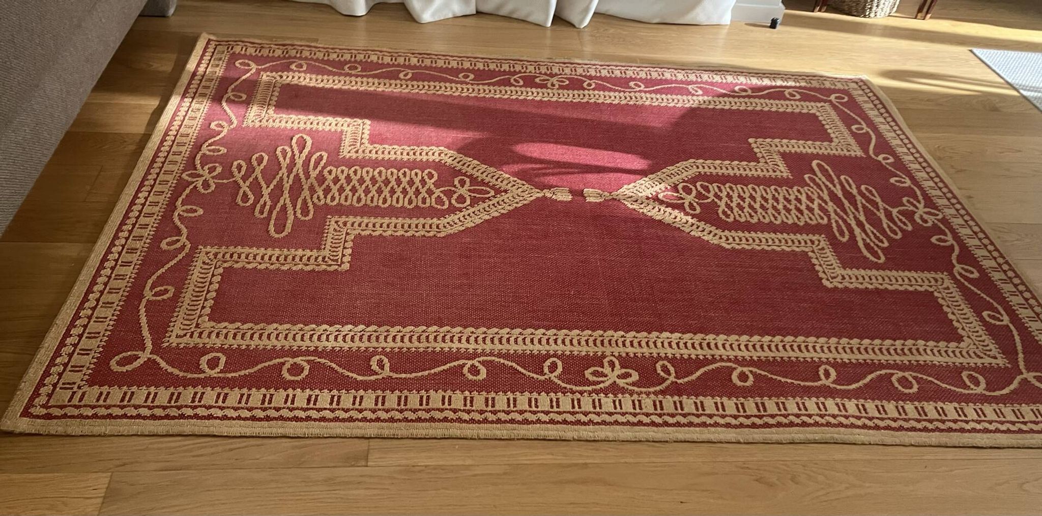 Casa Lopez rug – Pia model – wool & jute