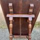 Folding oak table (winegrower's or sorting table)