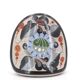 Mexican ceramic owl signed V Silva