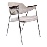 1970s Desk Chair with Teak Arms