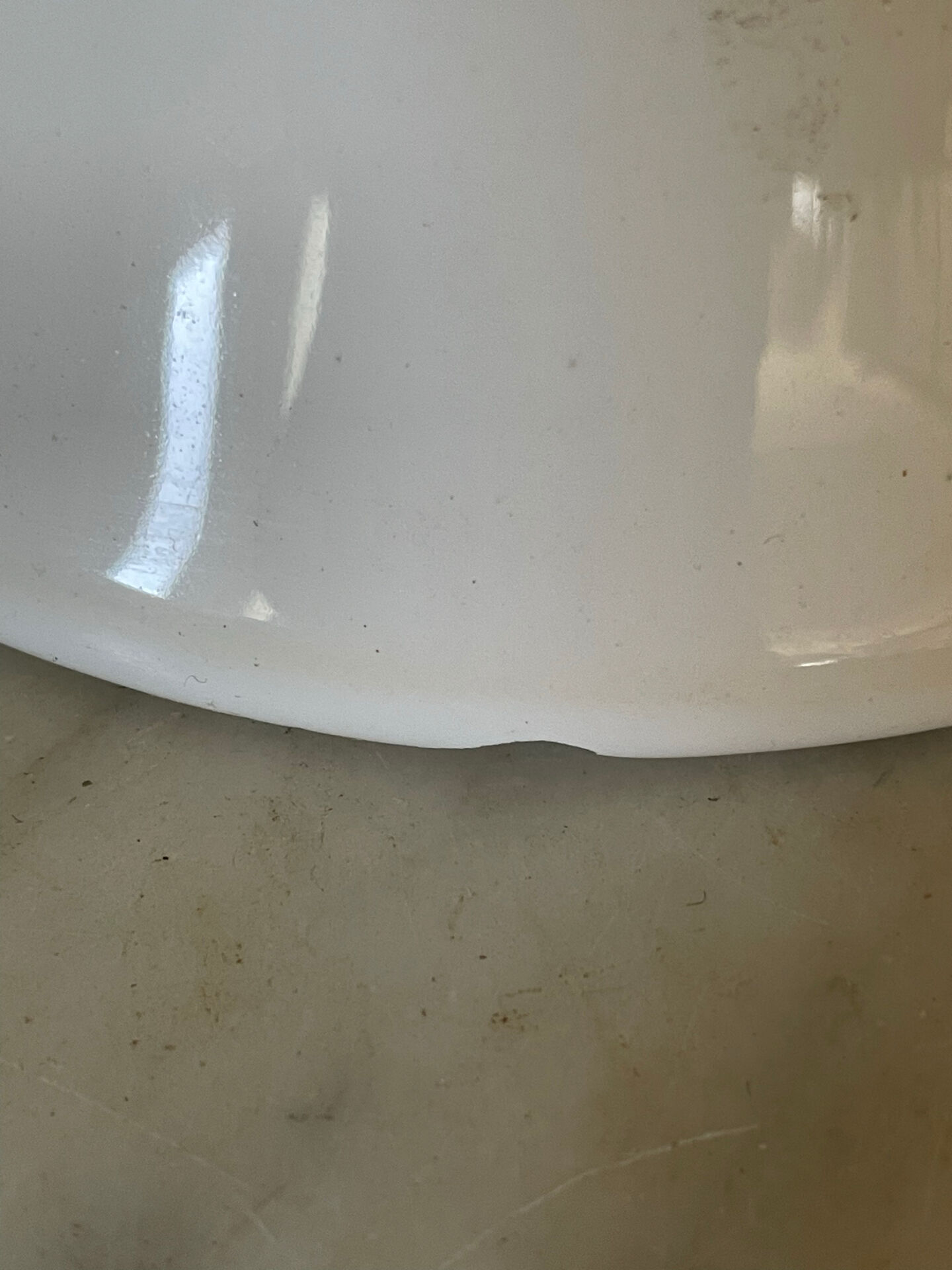 Vintage glazed ceramic lamp
