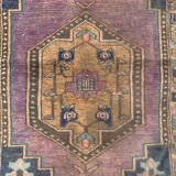 Tapis turc oushak 143x80 cm vintage