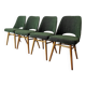 Dining Chairs by Radomir Hoffman for Ton, 1950s, Set of 4