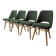 Dining Chairs by Radomir Hoffman for Ton, 1950s, Set of 4