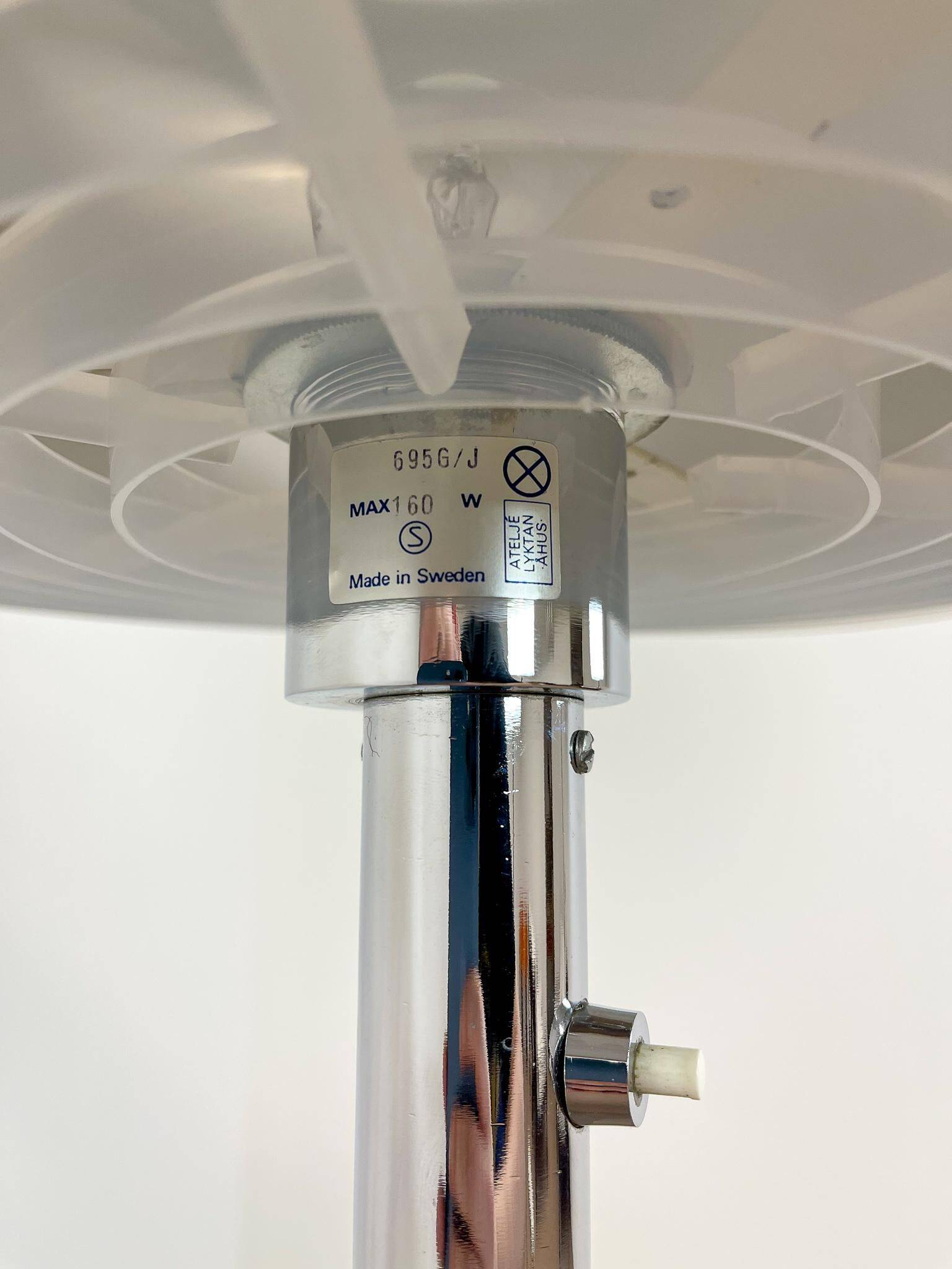 Large mid-century floor lamp Bumling by Anders Pehrson, Ateljé Lyktan, 1960s